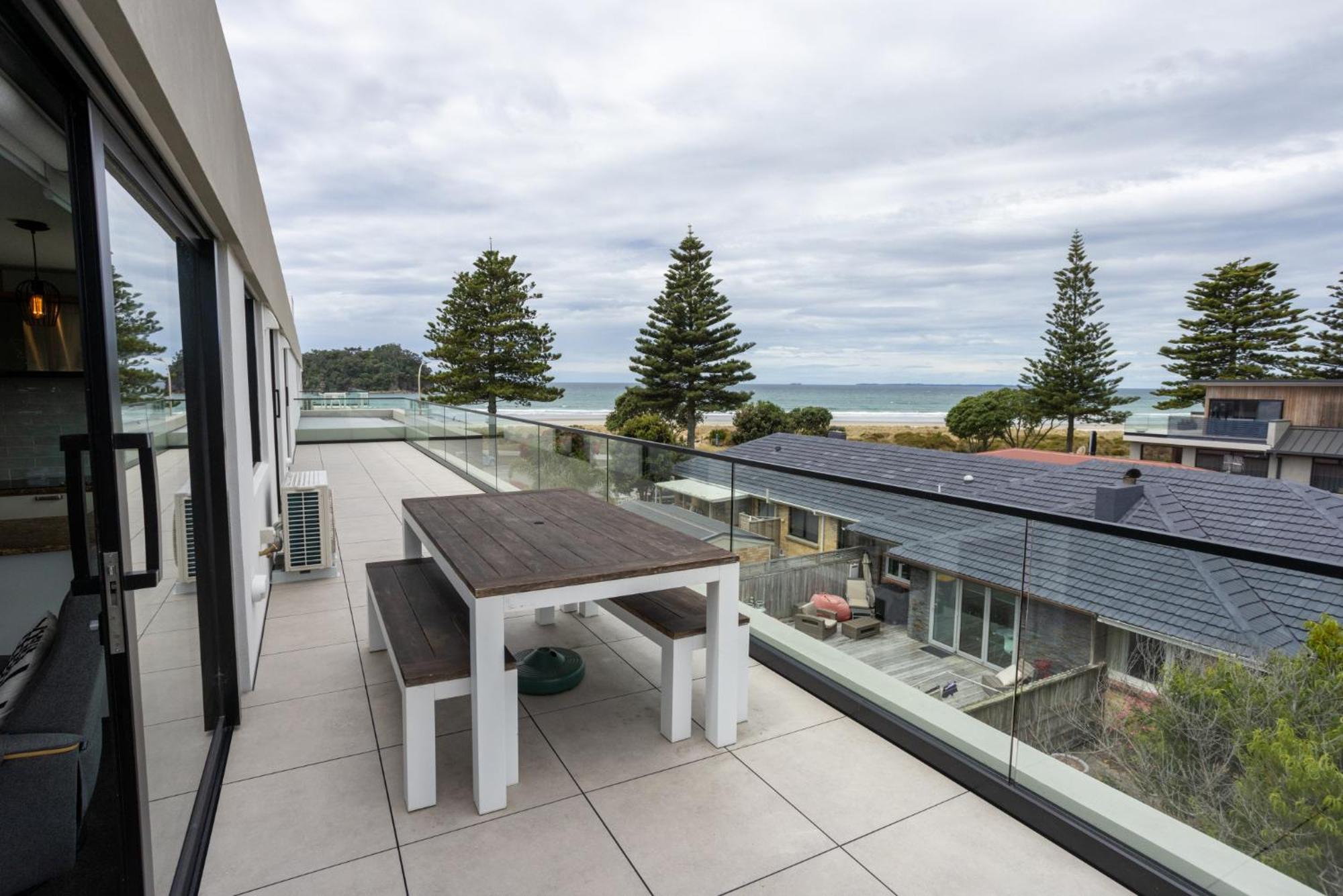 Belle Mer Beachfront Apartments - Self Serviced Mount Maunganui Luaran gambar