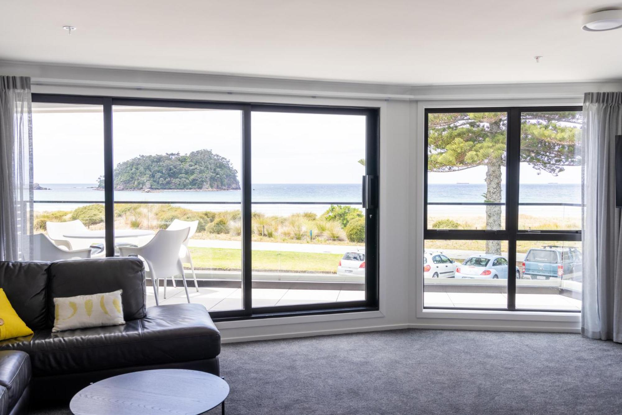 Belle Mer Beachfront Apartments - Self Serviced Mount Maunganui Luaran gambar