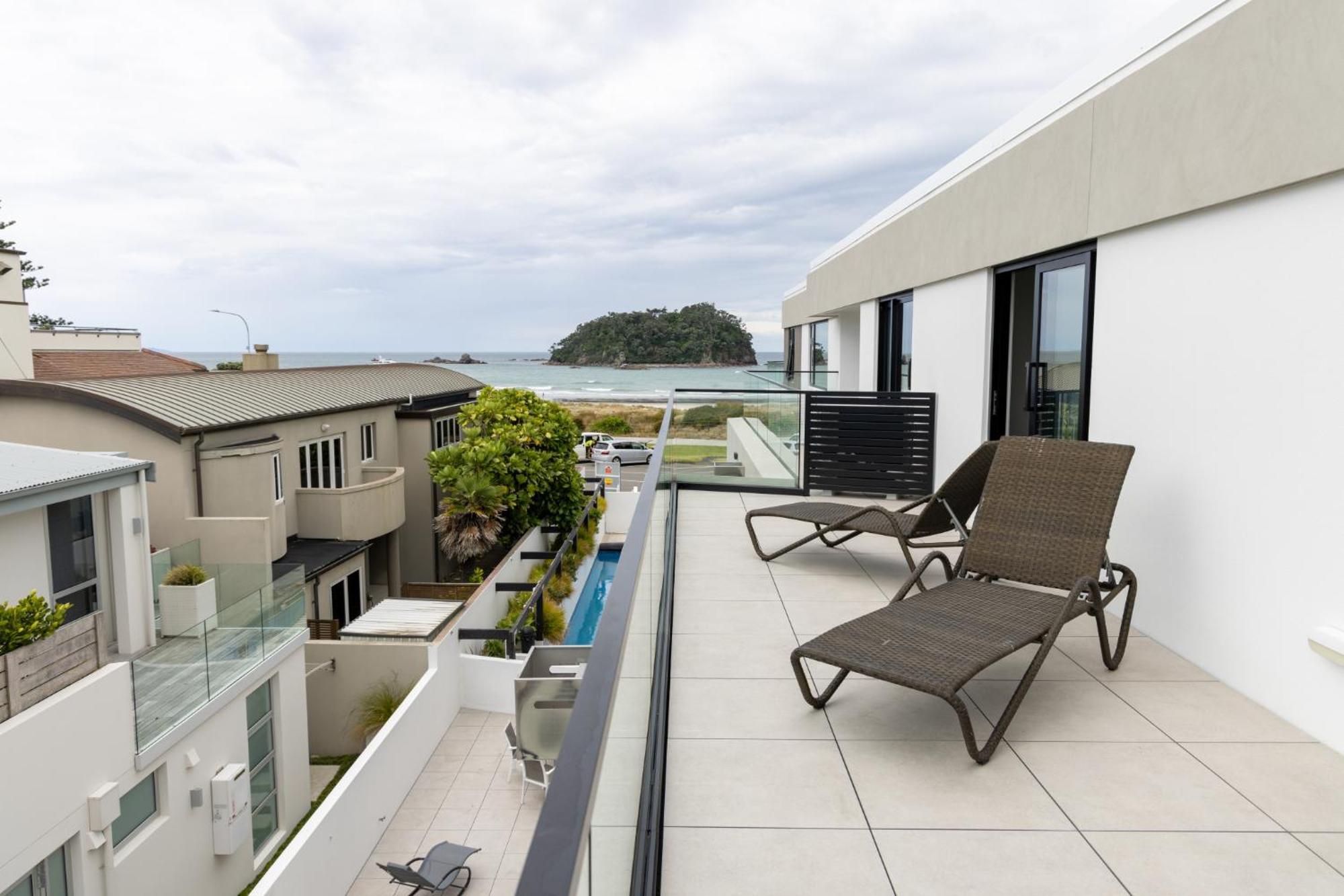 Belle Mer Beachfront Apartments - Self Serviced Mount Maunganui Luaran gambar